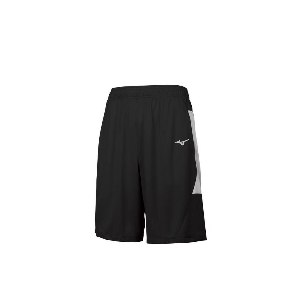 Pantaloncini Mizuno Aerolite Uomo - Nere/Grigie - 63857-MXZP